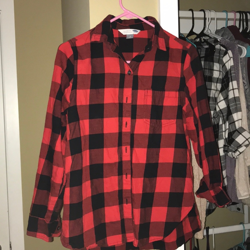 Red and black flannel